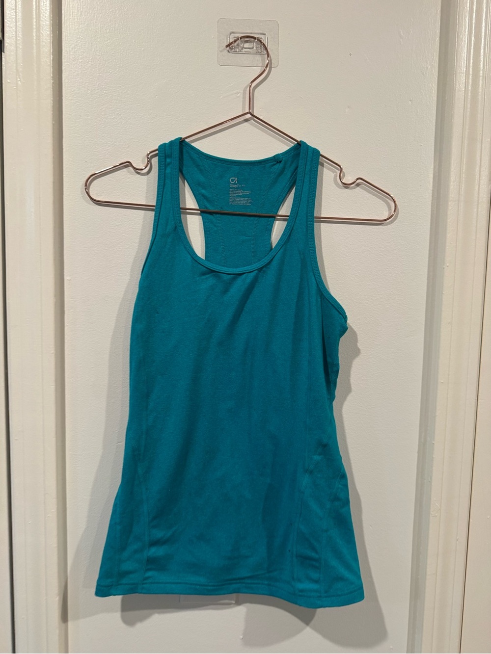 GAP Teal Racerback Tank Top